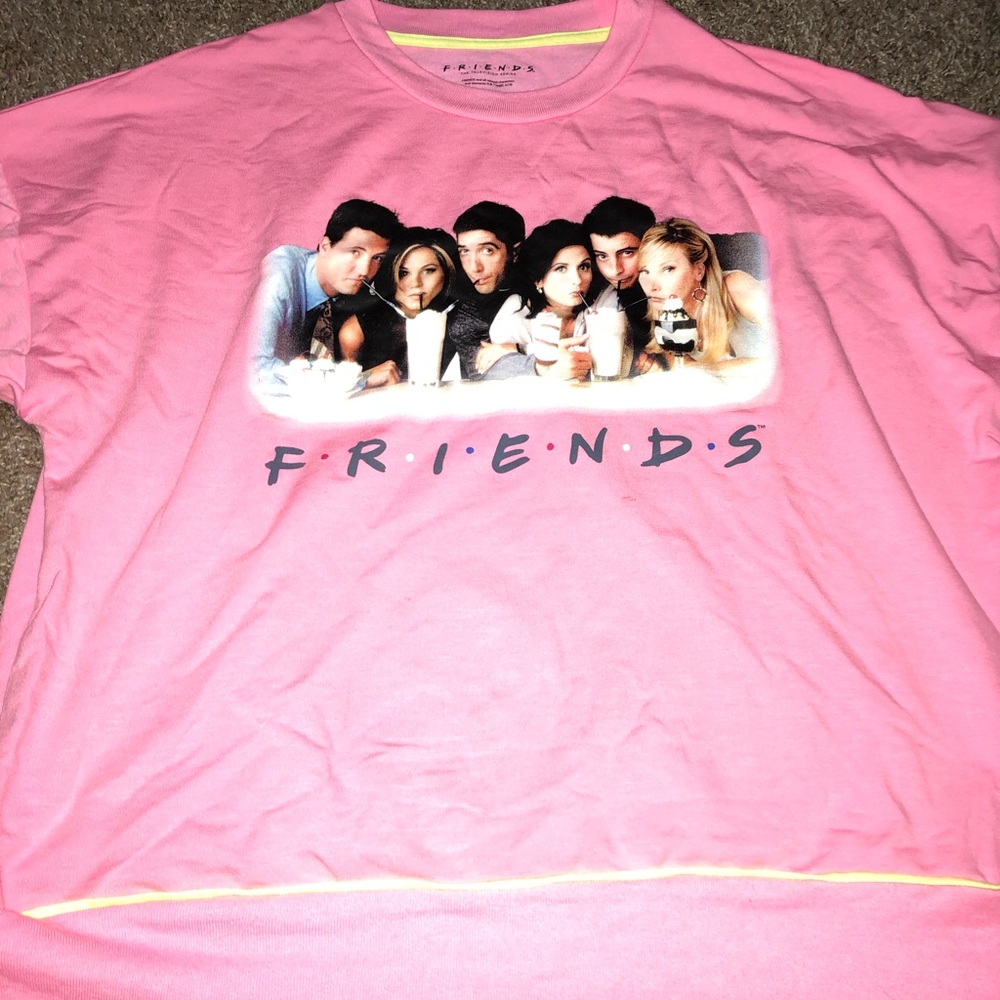 Friends long sleeve pajama shirt